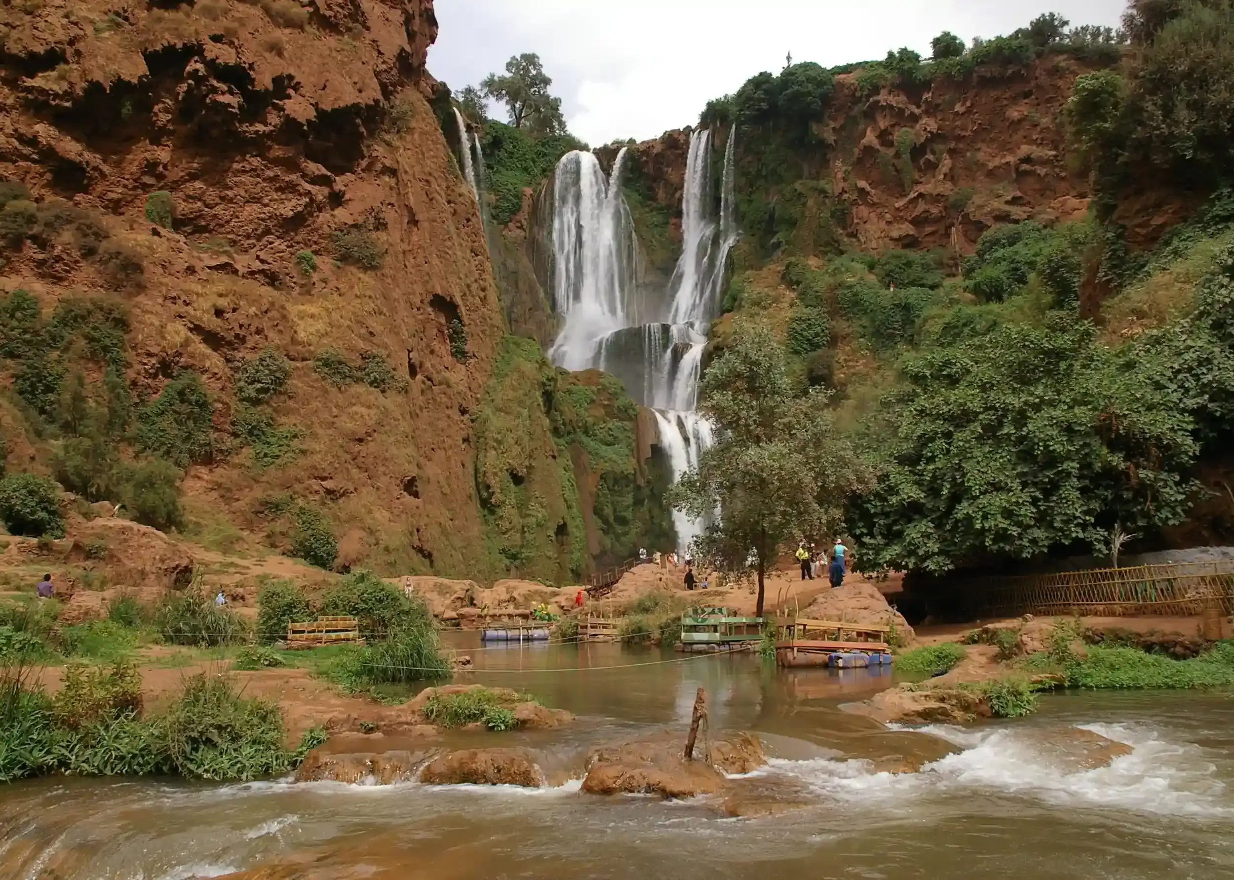 Ouzoud Waterfalls, a refreshing destination during your stay at our guesthouse in Marrakech